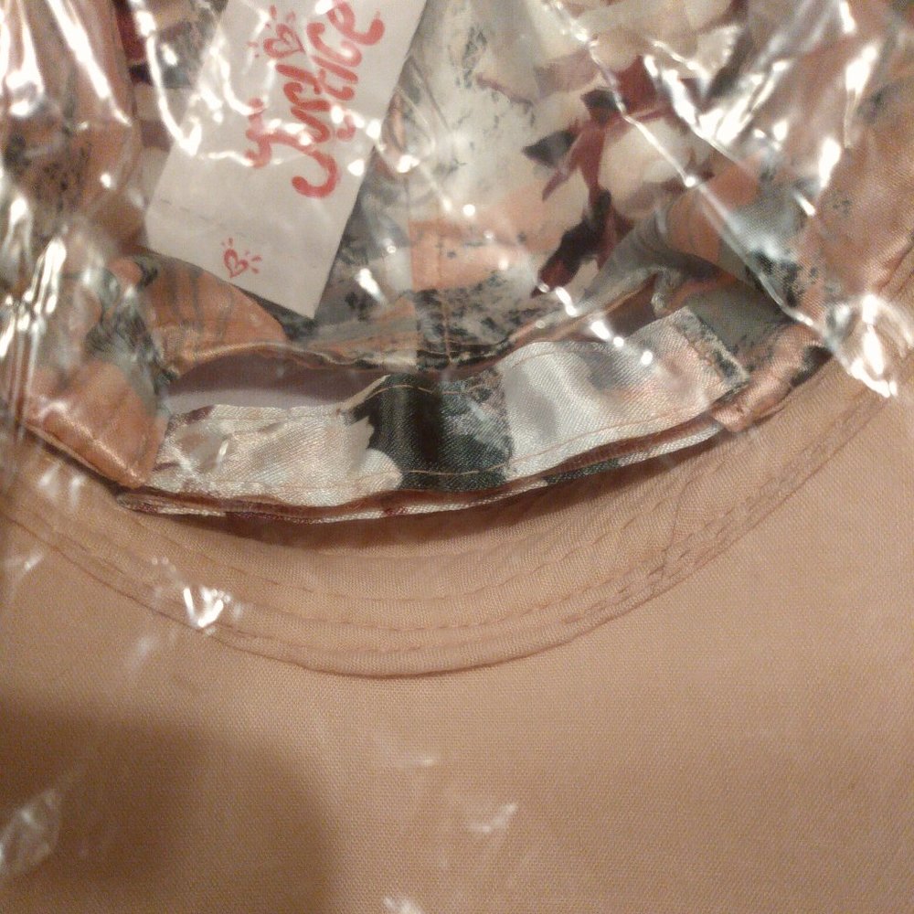 NEW Justice Floral Baseball Cap Girls - Picture 4 of 6